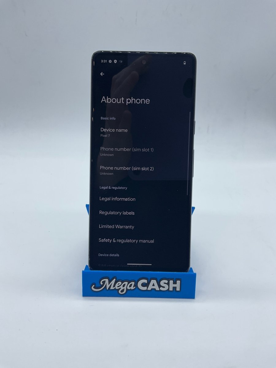 Google Pixel 7 5G - Black - 128GB - Mega Cash Sydney