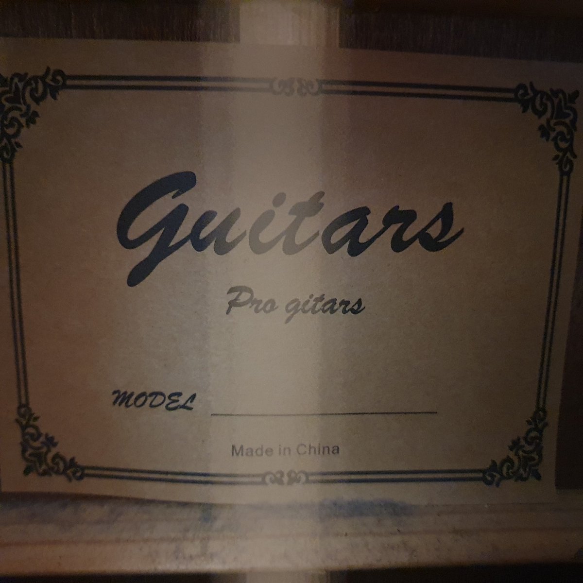 GOPHER WOOD ACOUSTIC GUITAR - Mega Cash Sydney