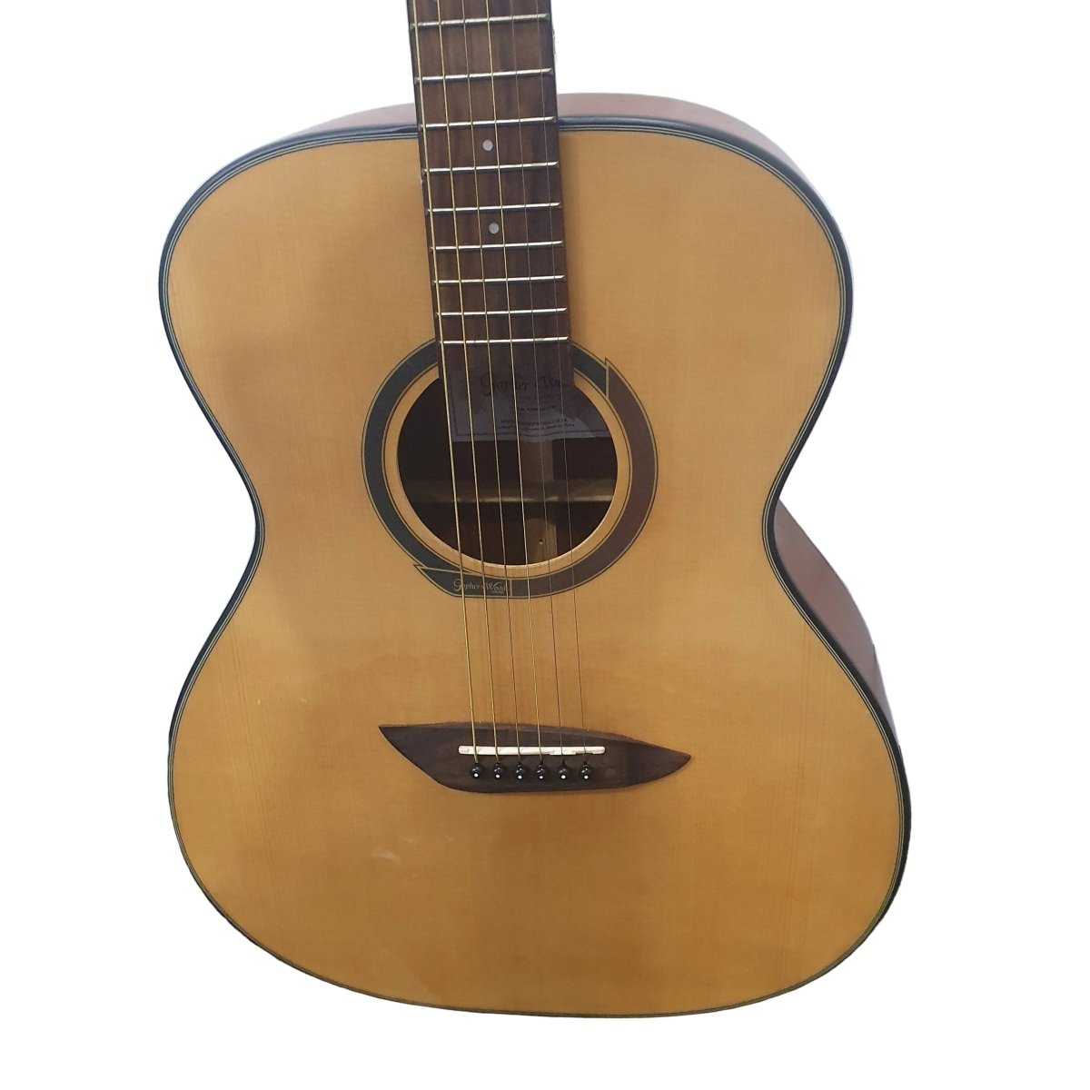 GOPHER WOOD ACOUSTIC GUITAR - G - 110 - 00 A - 008 - 110 - 1758 - Mega Cash Sydney