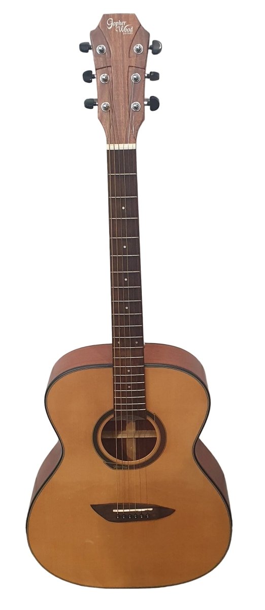 GOPHER WOOD ACOUSTIC GUITAR - G - 110 - 00 A - 008 - 110 - 1758 - Mega Cash Sydney