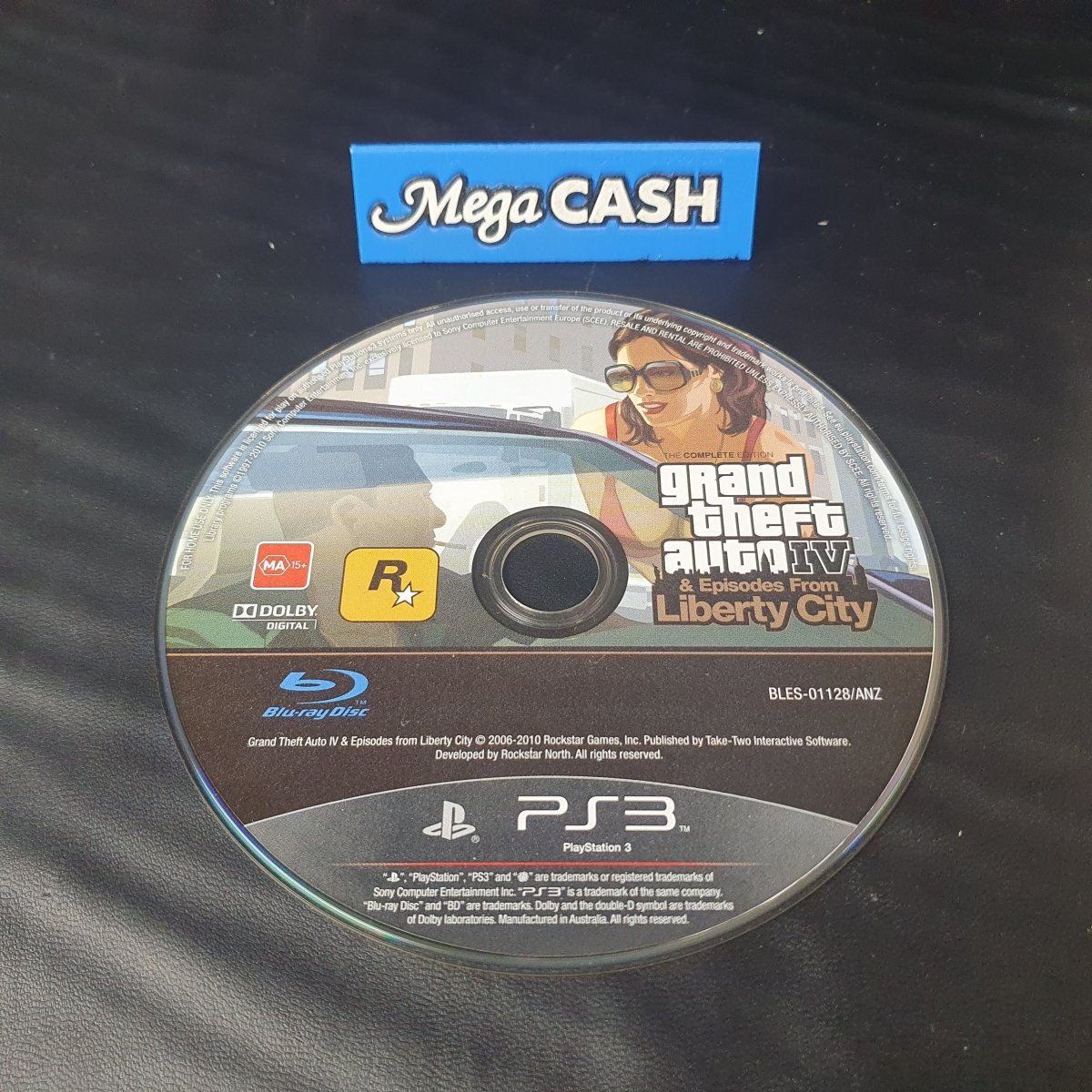 Grand Theft Auto / GTA IV & Episodes From Liberty City - The Complete Edition - Playstation 3 / PS3 Game (Copy) - Mega Cash Sydney