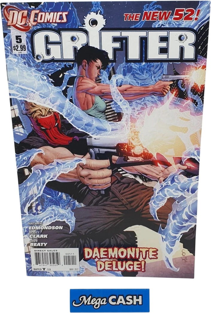 Grifter - Volume 3 5 March 2012 - DC Comics - Mega Cash Sydney