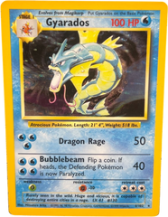 Gyarados Holo 6/102 Base set Unlimited - Mega Cash Sydney