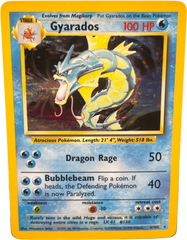 Gyarados Holo 6/102 Base set Unlimited - Mega Cash Sydney