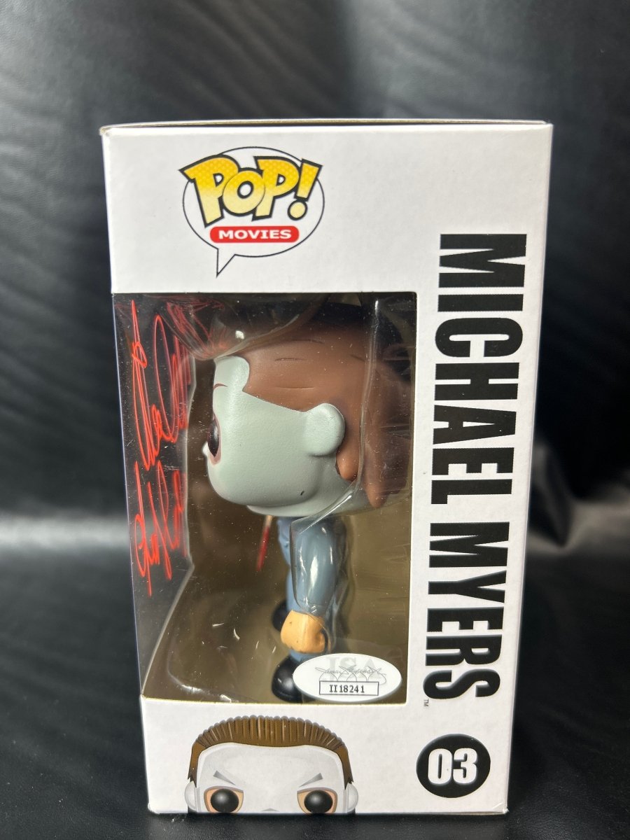 Halloween Michael Myers Funko POP! Vinyl Figure 03 - Signed By Nick Castle JSA COA - Mega Cash Sydney