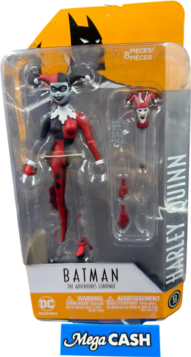 Harley Quinn - DC Collectable Figure - Batman: The Adventure Continues - Mega Cash Sydney