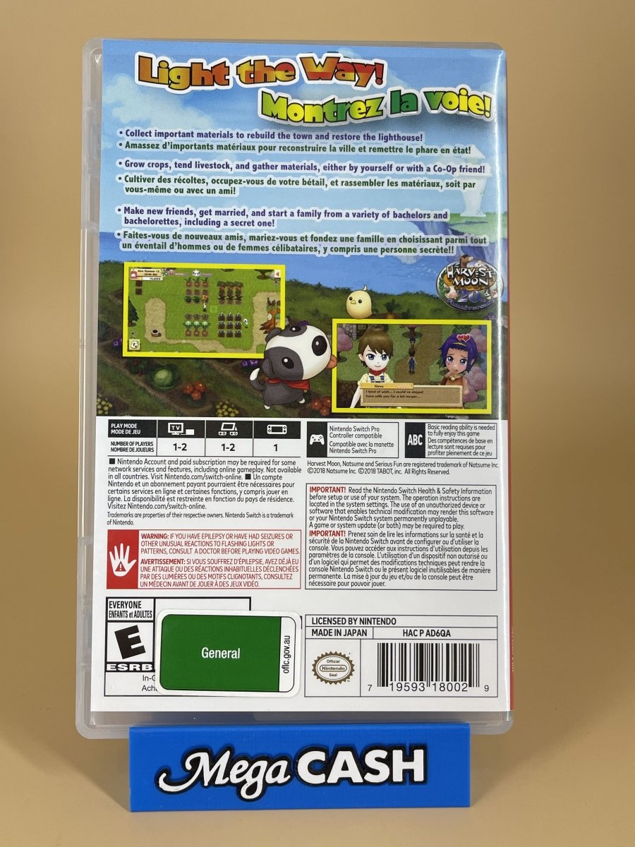 Harvest Moon - Light Of Harvest Nintendo Switch Game - Mega Cash Sydney