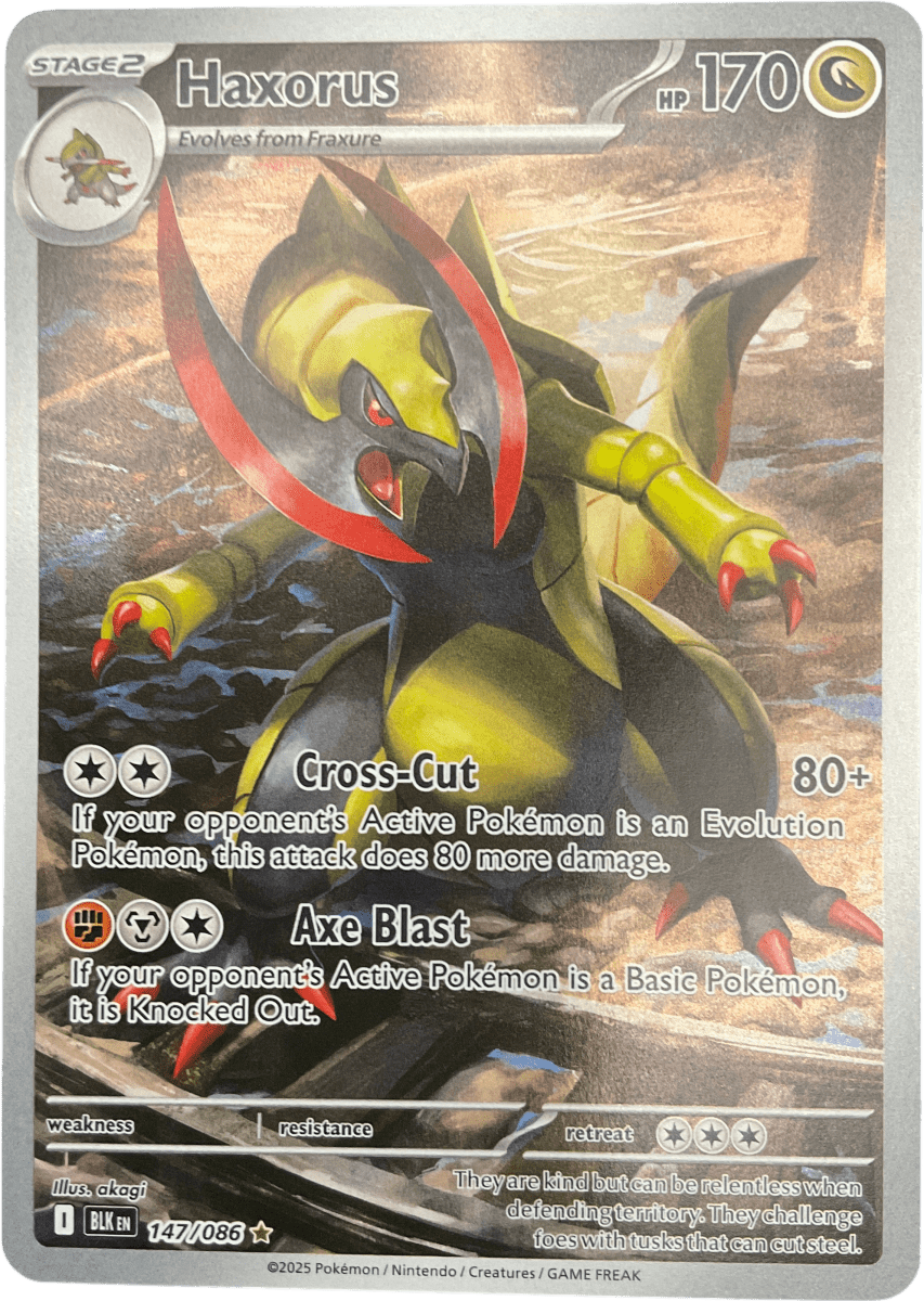 HAXORUS AR 147/086 BLACK BOLT - Mega Cash Sydney