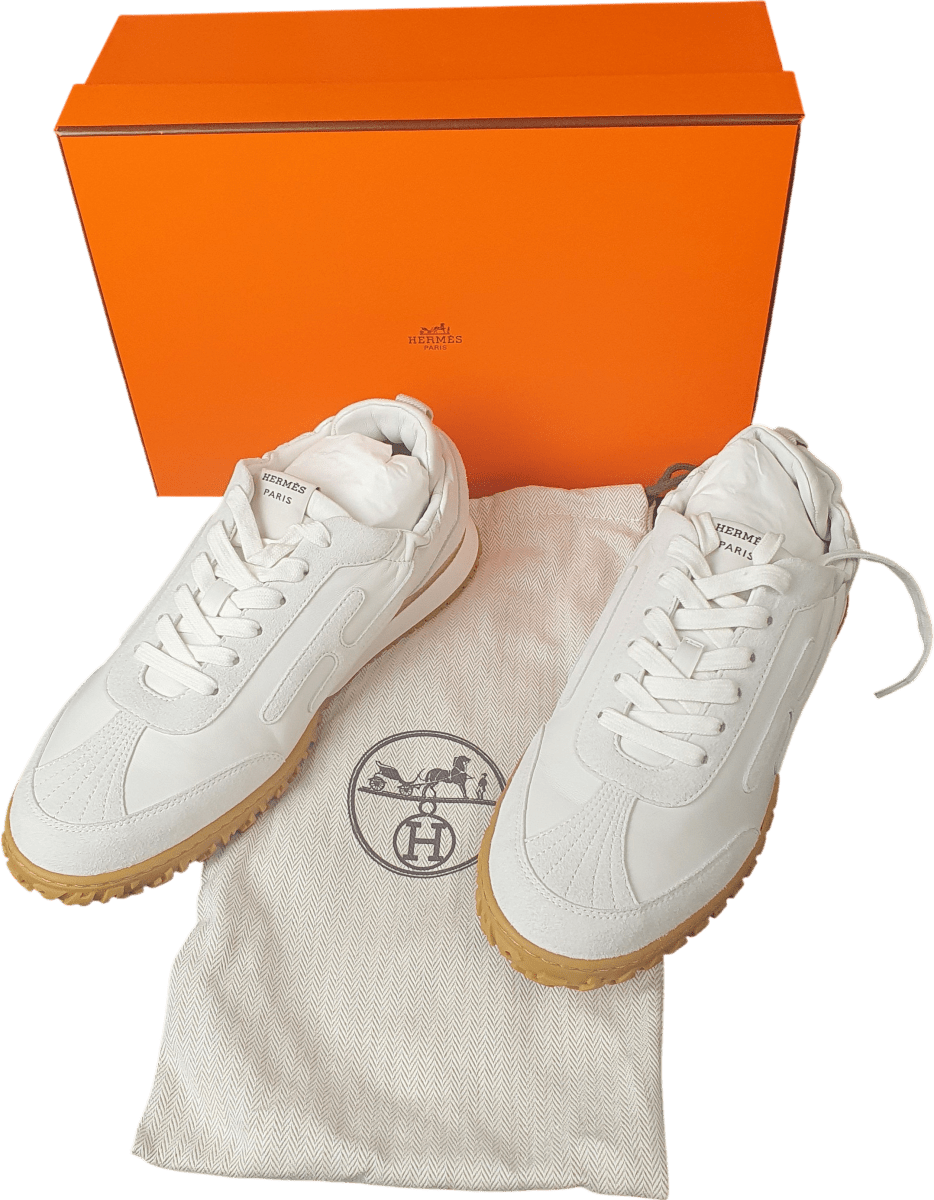 HERMES - Nappa Jet Sneakers - Size 40 - Mega Cash Sydney