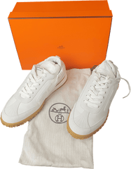 HERMES - Nappa Jet Sneakers - Size 40 - Mega Cash Sydney