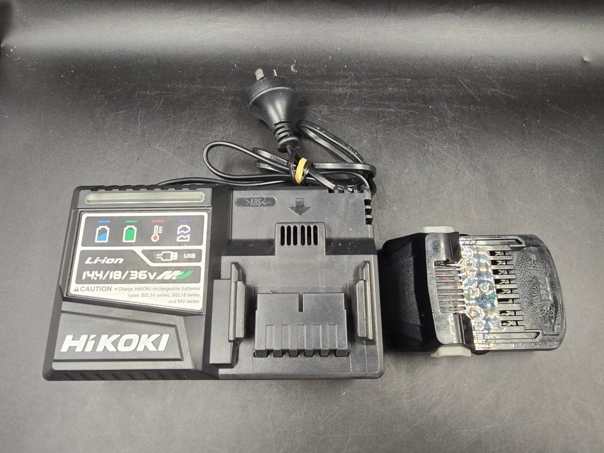 HiKOKI - Charger & 3.0Ah Battery - Mega Cash Sydney