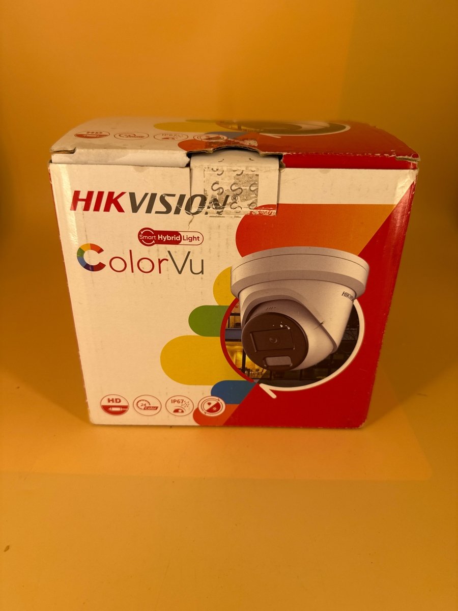 HIKVISION - 8 MP - 4K Smart Hybrid Light ColorVu Turret Camera with Stobe / Speaker - Mega Cash Sydney