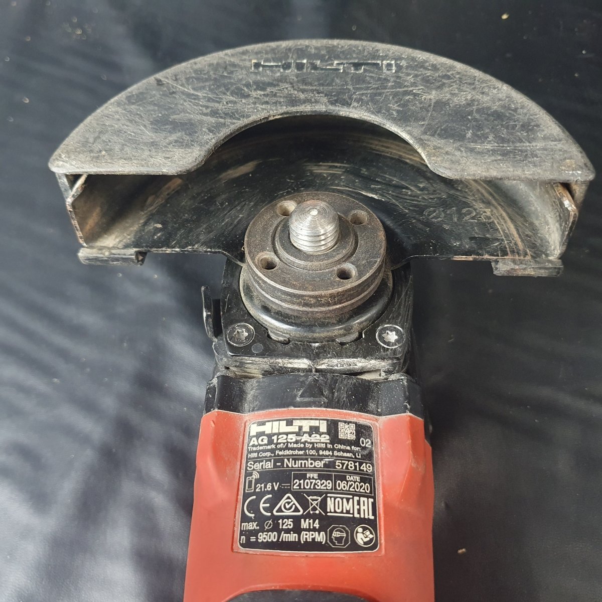 HILTI - Cordless Angle Grinder - AG 125-A22 - Tool Only - Mega Cash Sydney