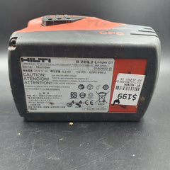 HILTI - SFH - 22A Cordless Hammer Drill Driver + 21.6V 5.2Ah Battery - Mega Cash Sydney