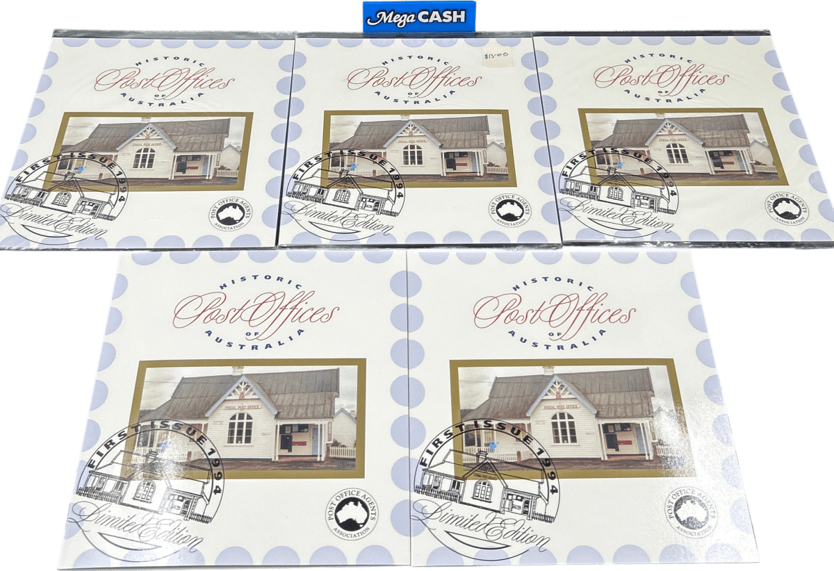 Historic Post Offices Of Australia Telstra $2 Phonecards Set Of 5 - Mega Cash Sydney