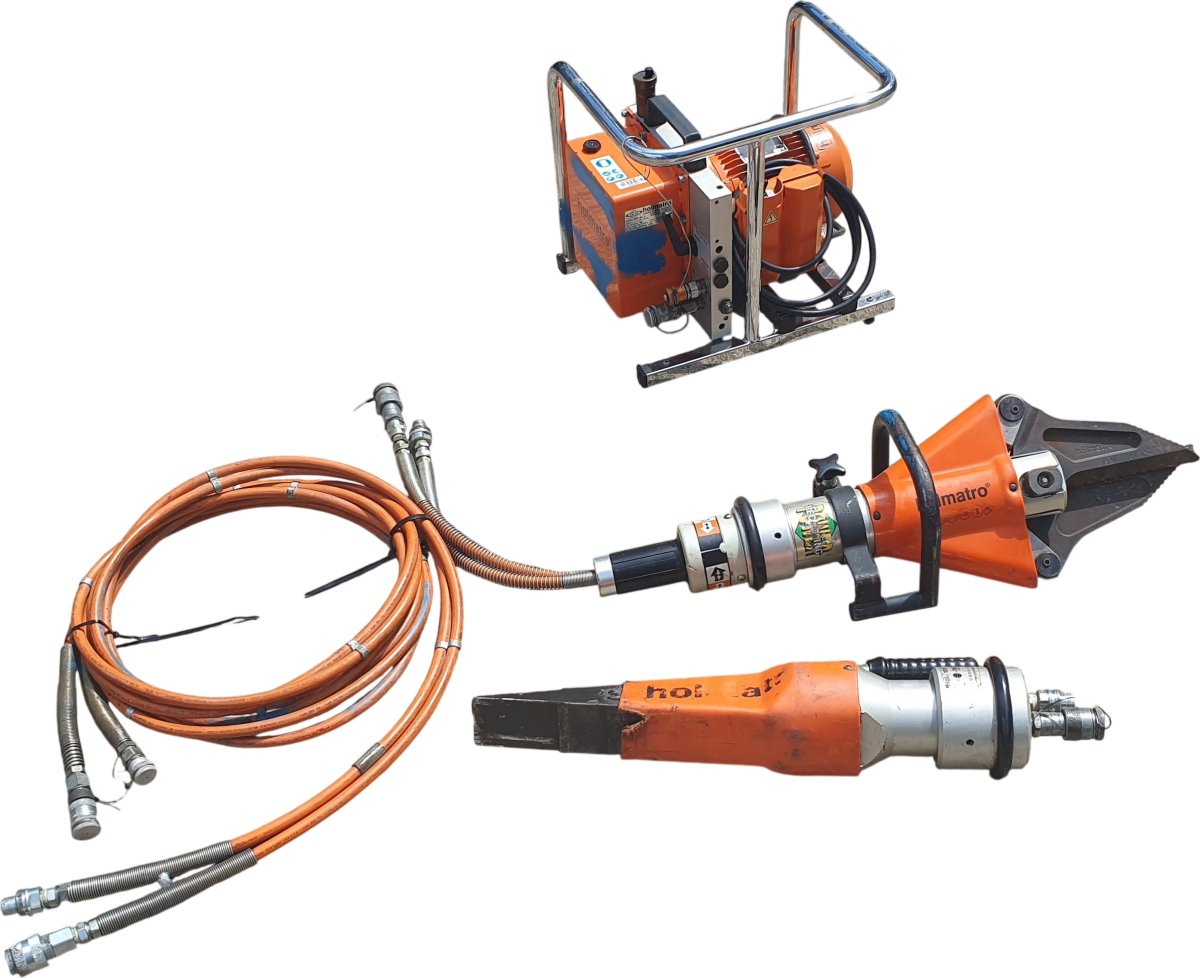 HOLMATRO HYDRAULIC PUMP 2035 DU + Wedge + Cutter - Read Conditions - Mega Cash Sydney