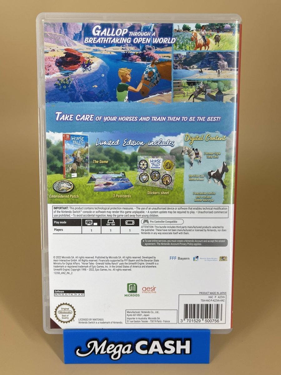 Horse Tales Emerald Valley Ranch Nintendo Switch Game - Mega Cash Sydney