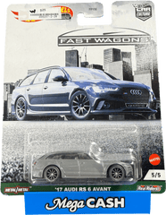 Hot Wheels ‘17 Audi RS 6 Avant Fast Riders 5/5 - Mega Cash Sydney