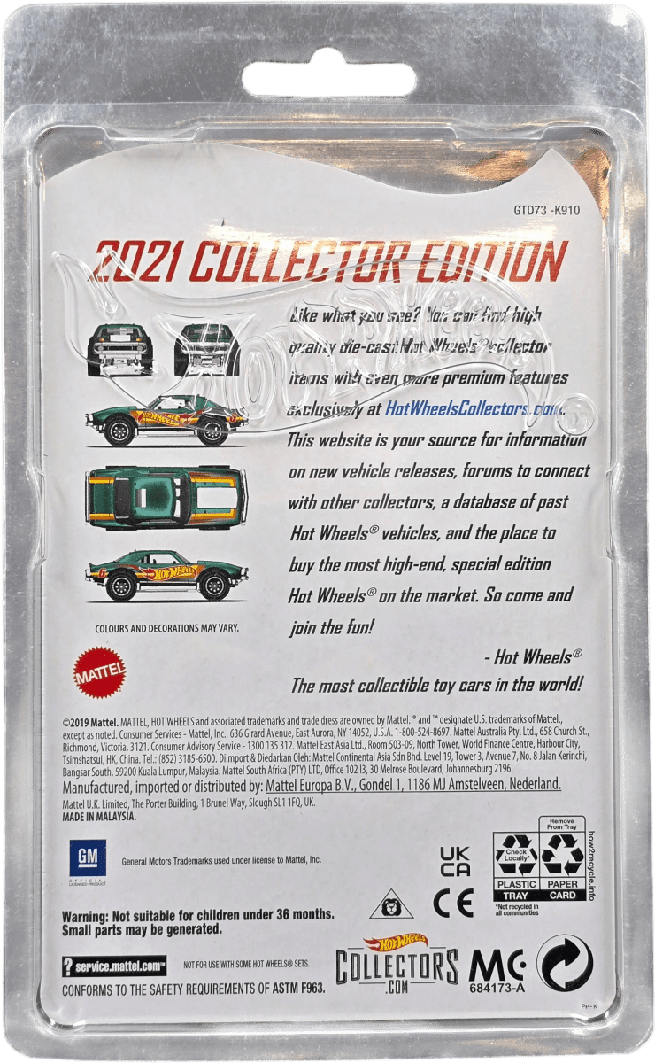 Hot Wheels - '67 Offroad Camaro 2021 Collector Edition - Mega Cash Sydney
