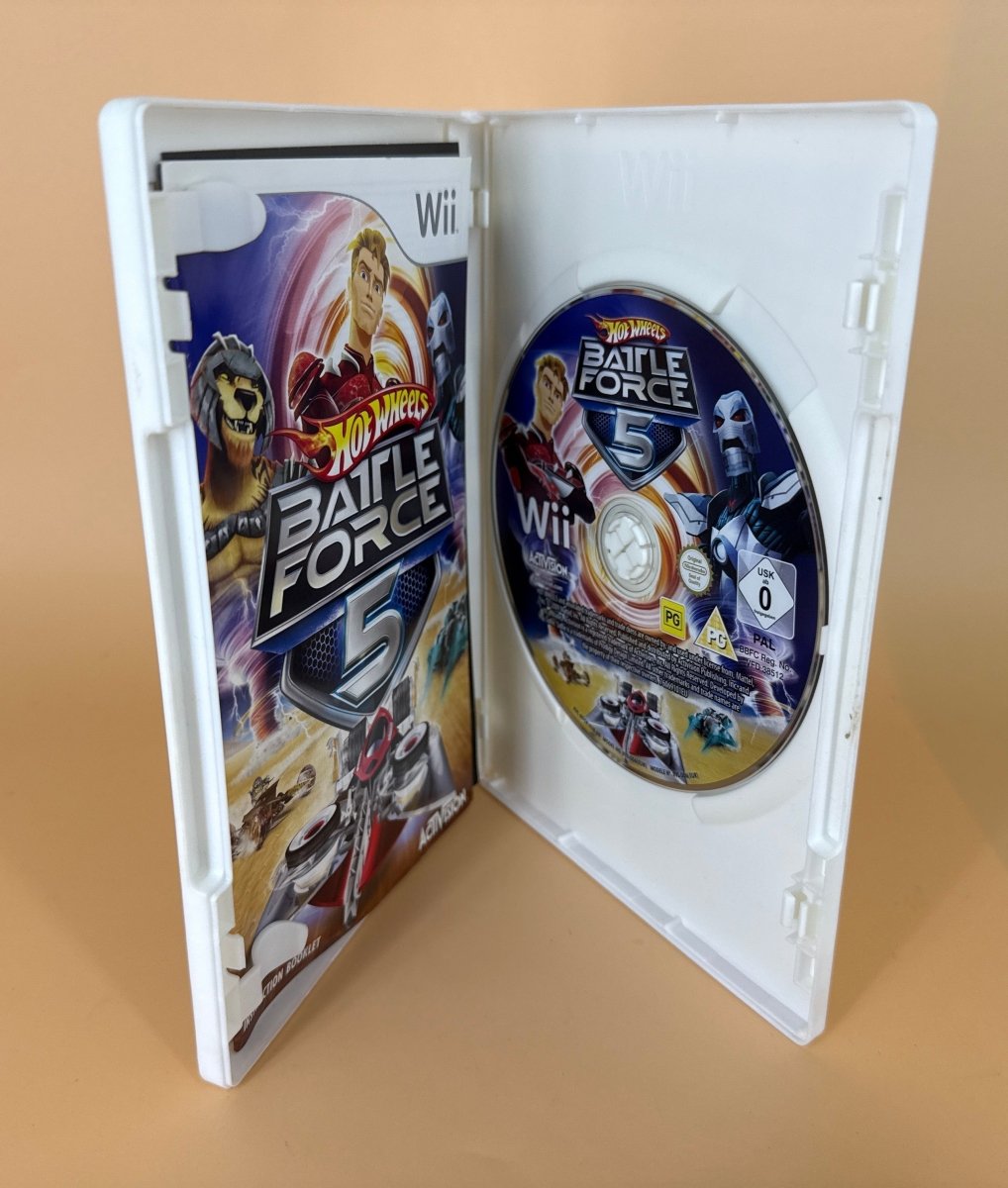 Hot Wheels - Battle Force 5 - Wii Game - Mega Cash Sydney