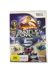 Hot Wheels - Battle Force 5 - Wii Game - Mega Cash Sydney
