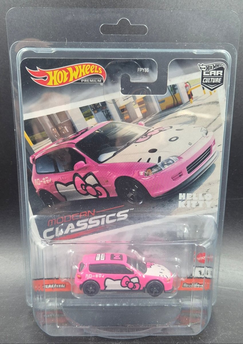HOT WHEELS - MODERN CLASSICS - HONDA CIVIC EG- HELLO KITTY - Mega Cash Sydney