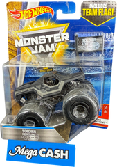 Hot Wheels Monster Jam - Soldier Fortune Black Ops - Epic Additions 9/10 - 25th Anniversary - Mega Cash Sydney