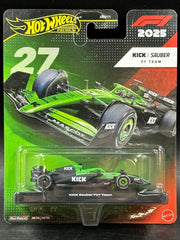 Hot Wheels Premium - 1:64 Kick Sauber F1 - Mega Cash Sydney