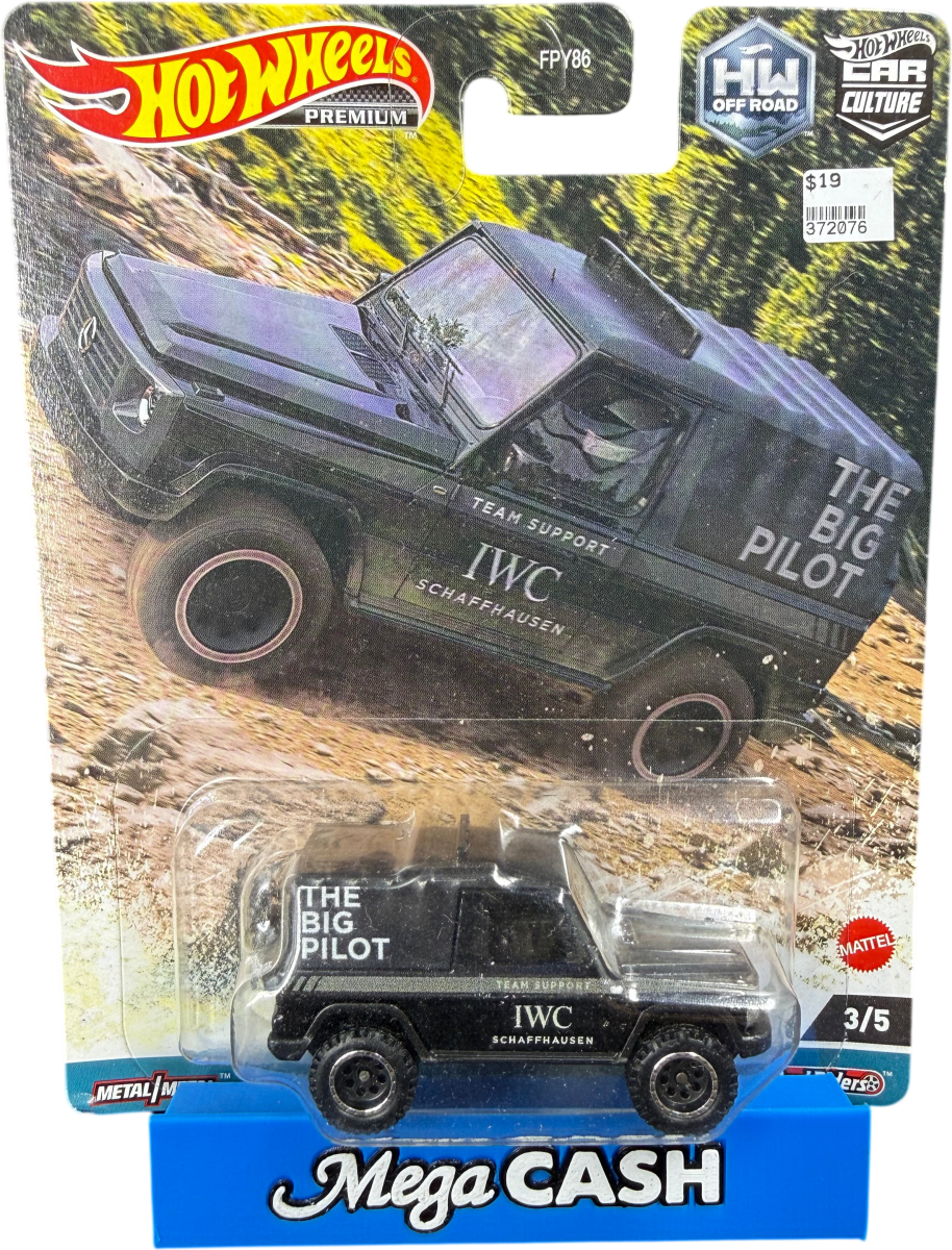 Hot Wheels Premium 1993 Mercedes Benz G - Class HW Off Road 3/5 - Mega Cash Sydney