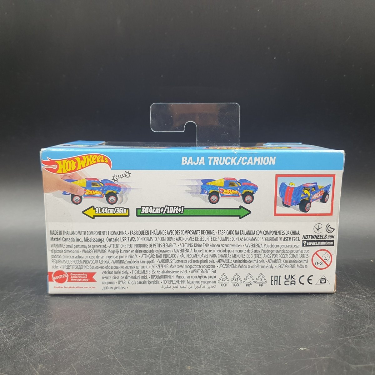 Hot Wheels Pull - Back Speeders Muscle Mania Baja Truck - Mega Cash Sydney