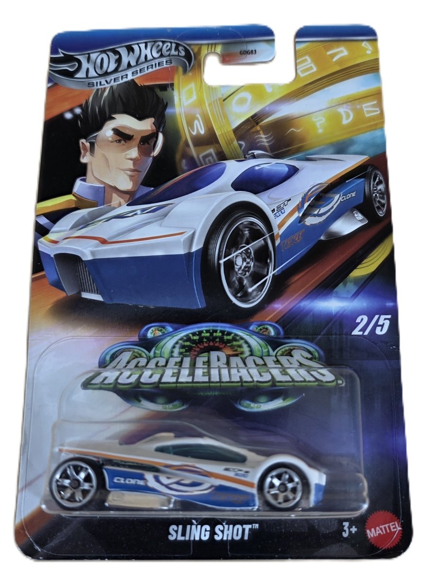 Hot Wheels Silver Series AcceleRacers Set of 5 1:64 - Excellent Condition - Mega Cash Sydney