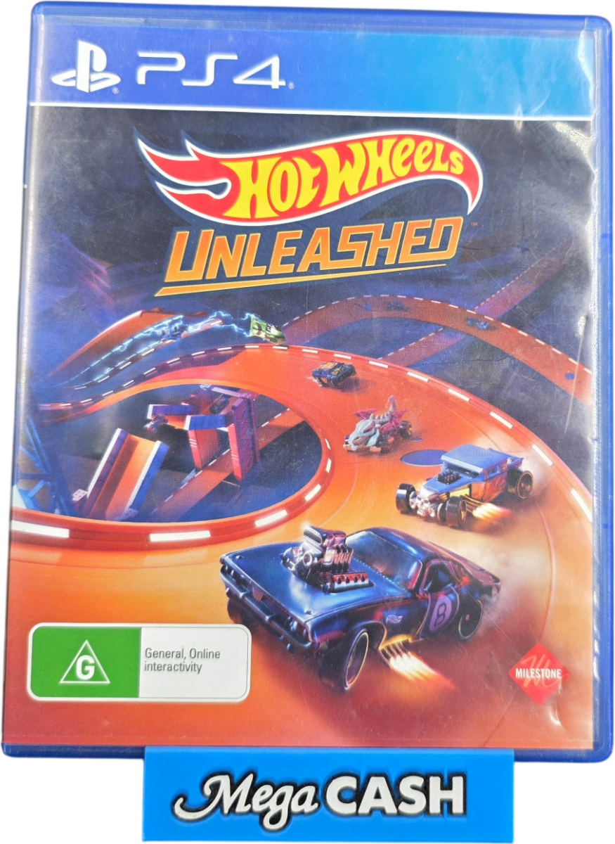 Hot Wheels Unleashed PS4 / Playstation 4 - Preowned - Mega Cash Sydney
