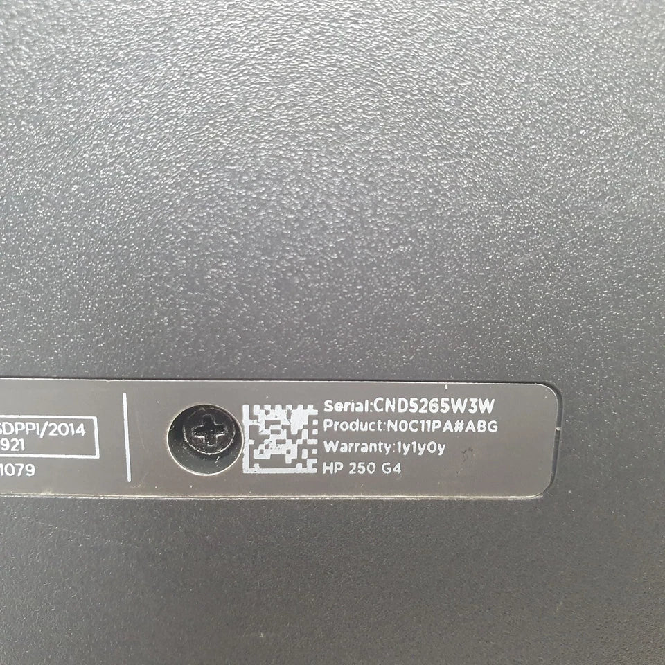 HP - 250 G4 - N0C11PAABG - 15.6" - FAULTY (Read Conditions) - Mega Cash Sydney