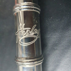 Huxley Flute C Key Nickel Plated with Italian Pads - Mega Cash Sydney