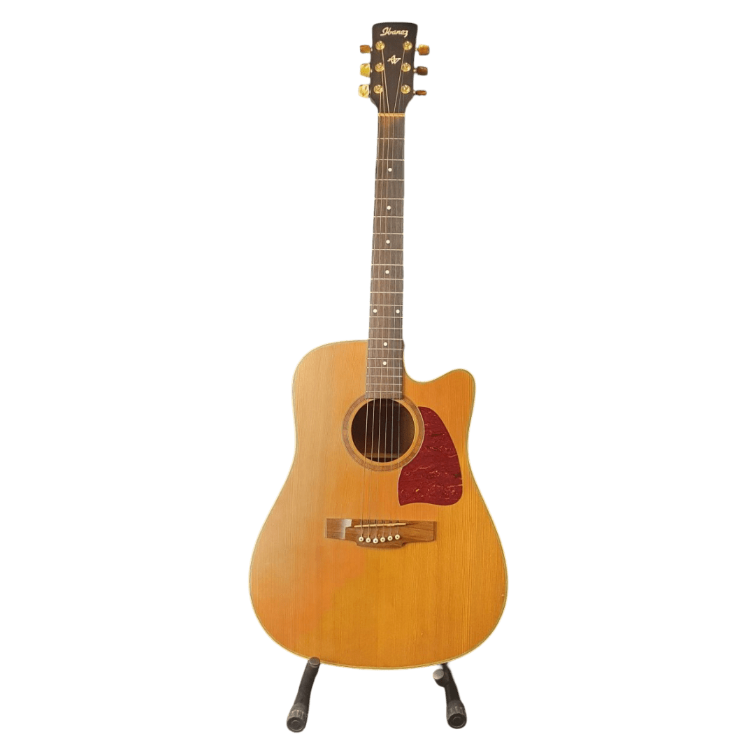 IBANEZ GUITAR - ACOUSTIC/ELECTRIC - ARTWOOD - AW15ECE - LG - IN SOFT CASE - Mega Cash Sydney