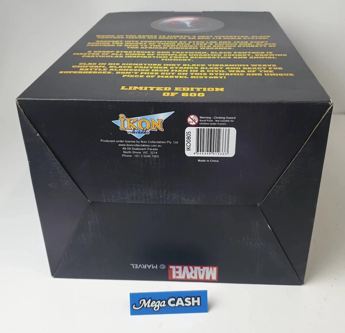 IKON COLLECTIBLES - MARVEL BLACK PANTHER 1/6 SCALE STATUE - Mega Cash Sydney