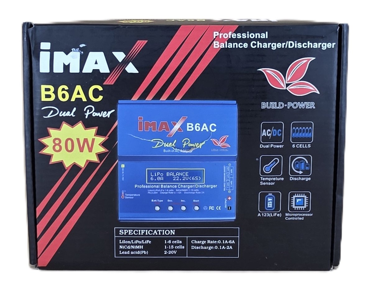 iMax B6AC 80W Balance Charger/Discharger for Remote Control Devices - Excellent Condition - Mega Cash Sydney