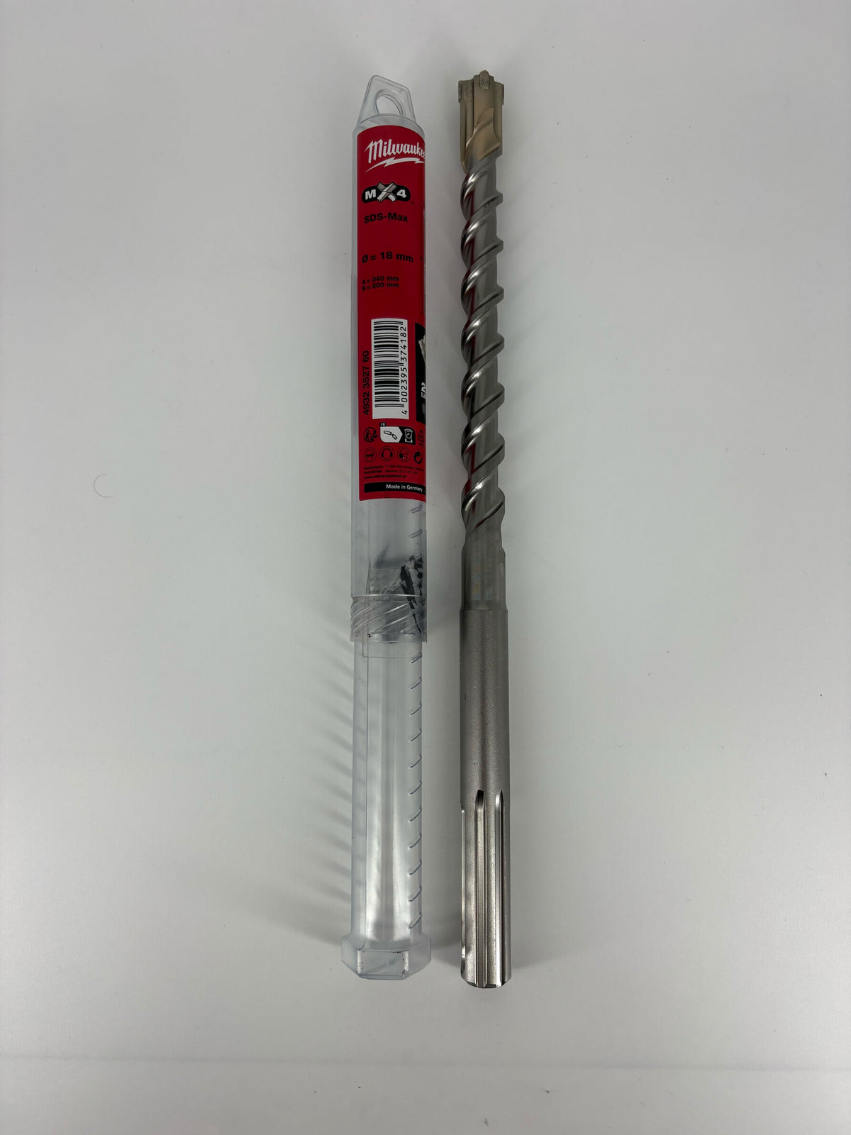 MILWAUKEE MX4 SDS-MAX 18MM ROTARY HAMMER DRILL BIT - IN CASE