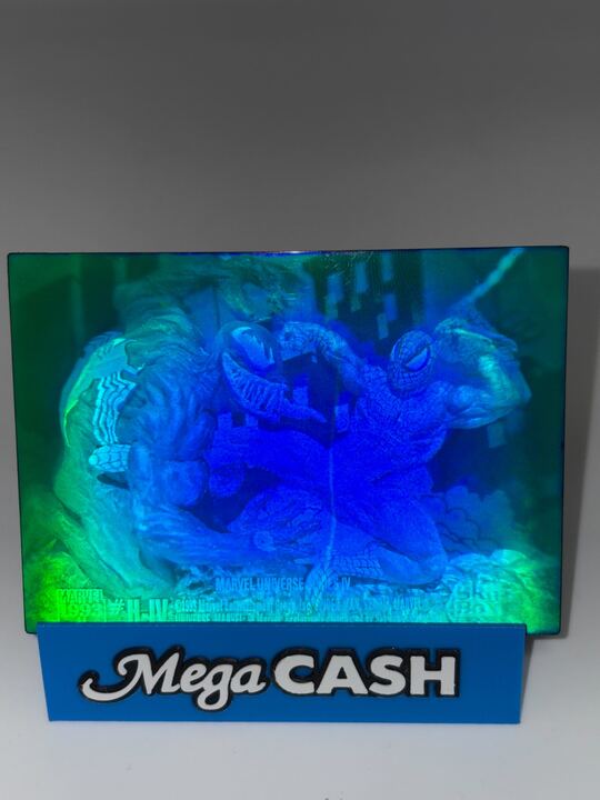 Spider-Man VS Venom HOLO #H-IV Marvel Universe Series IV - Marvel 1993 Card