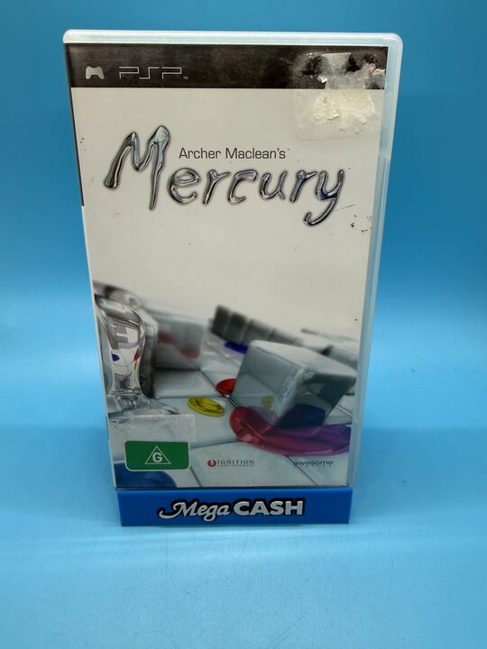 ARCHER MACLEAN'S MERCURY  - PSP GAME