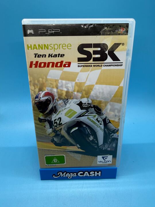 SBK SUPERBIKE WORLD CHAMPIONSHIP HANNspree TEN KATE HONDA  - PSP GAME