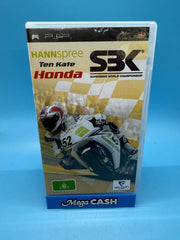 SBK SUPERBIKE WORLD CHAMPIONSHIP HANNspree TEN KATE HONDA  - PSP GAME