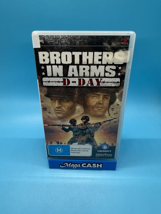 BROTHERS IN ARMS D-DAY - PSP GAME