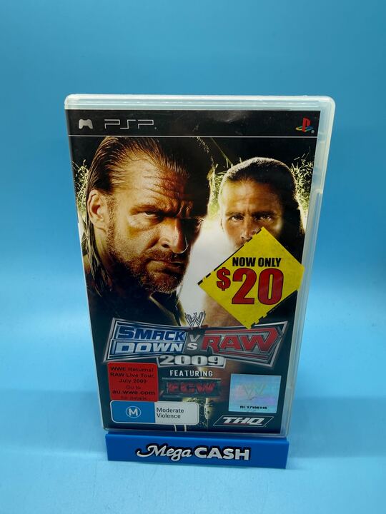 WWE SMACK DOWN VS RAW 2009 - PSP GAME