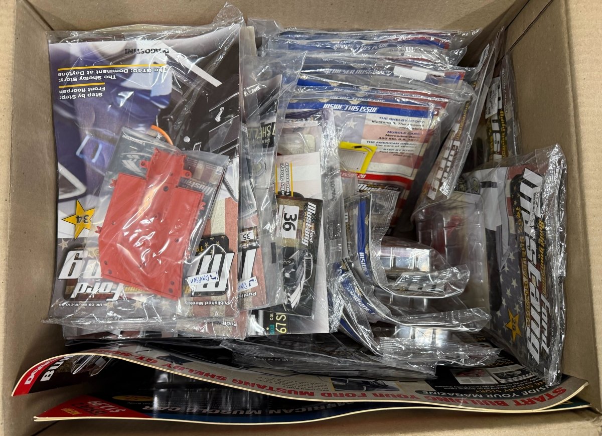 INCOMPLETE - Deagostini Build - Your - Own Ford Mustang 1967 Shelby GT - 500 /100 - Mega Cash Sydney