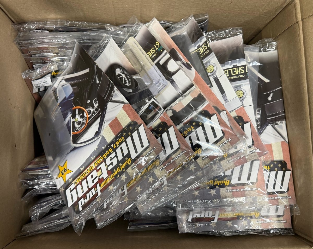 INCOMPLETE - Deagostini Build - Your - Own Ford Mustang 1967 Shelby GT - 500 /100 - Mega Cash Sydney