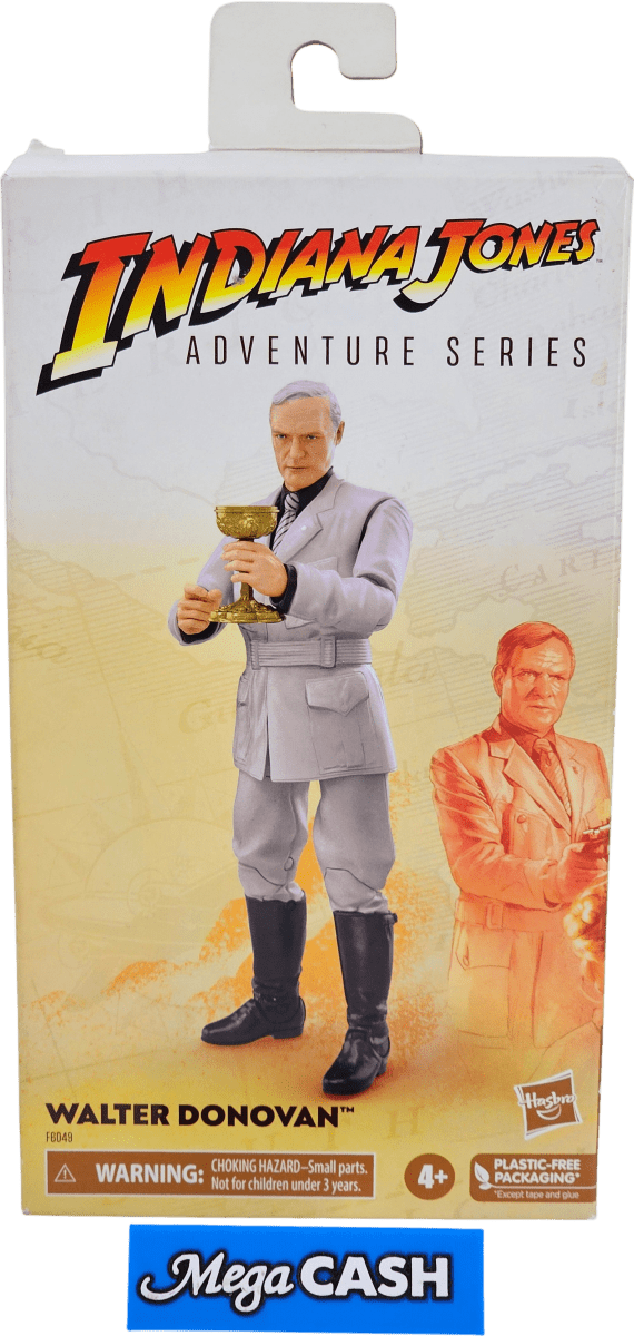 Indiana Jones Adventure Series Walter Donovan Figurine - SEALED! - Mega Cash Sydney