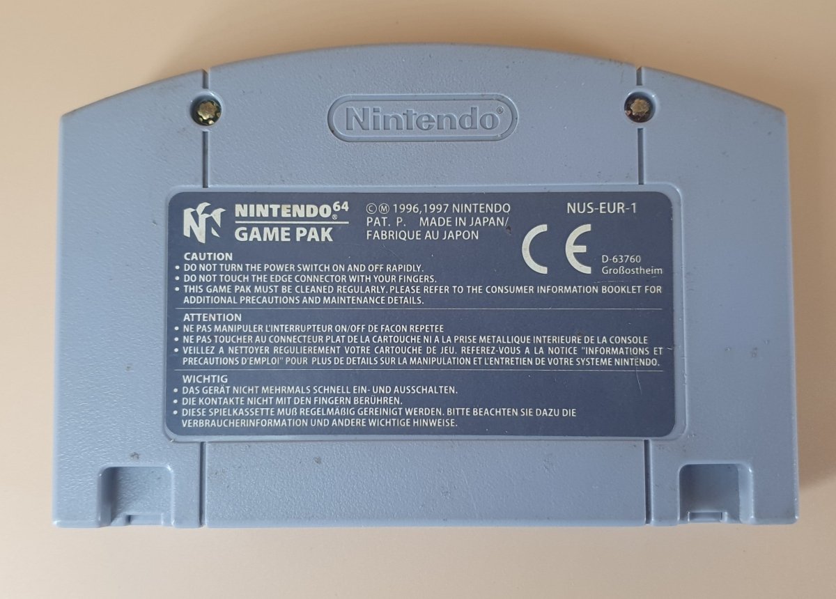 International Superstar Soccer 98 - Nintendo 64 (N64) Game Cartridge - Mega Cash Sydney