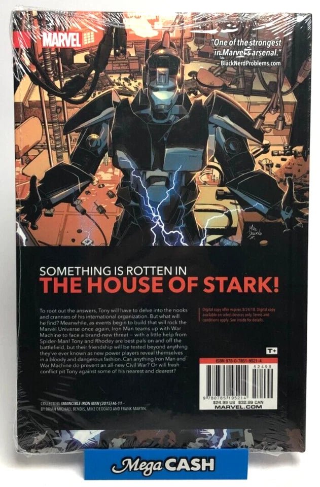 Invincible Iron Man Vol: 2 The War Machines Hardcover Comic - Brand New & Sealed - Mega Cash Sydney