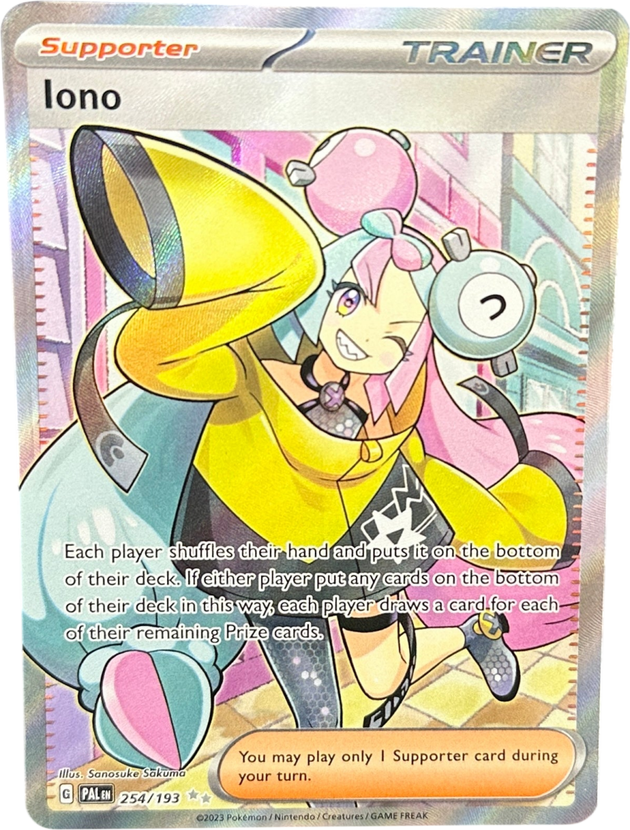 Iono - Paldea Evolved - 254/193 - Mega Cash Sydney